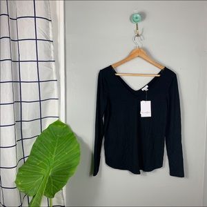 Love, Fire Black Long Sleeve